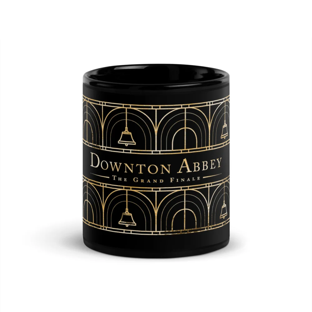 Downton Abbey: The Grand Finale Deco Black Mug - Image 2