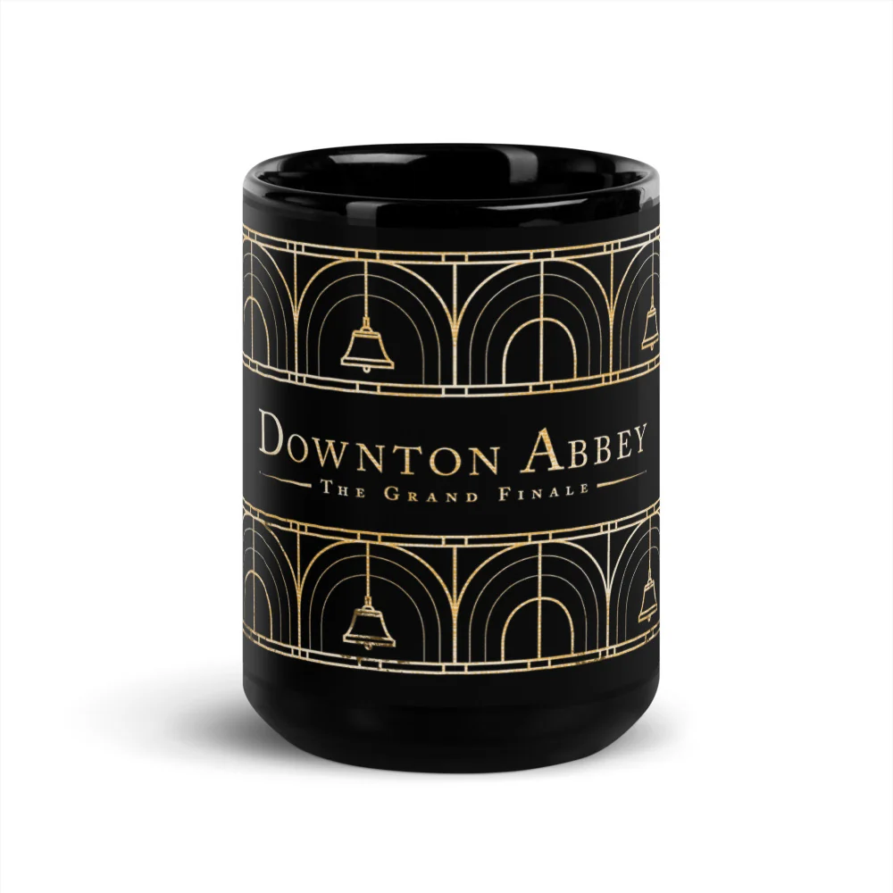 Downton Abbey: The Grand Finale Deco Black Mug - Image 6