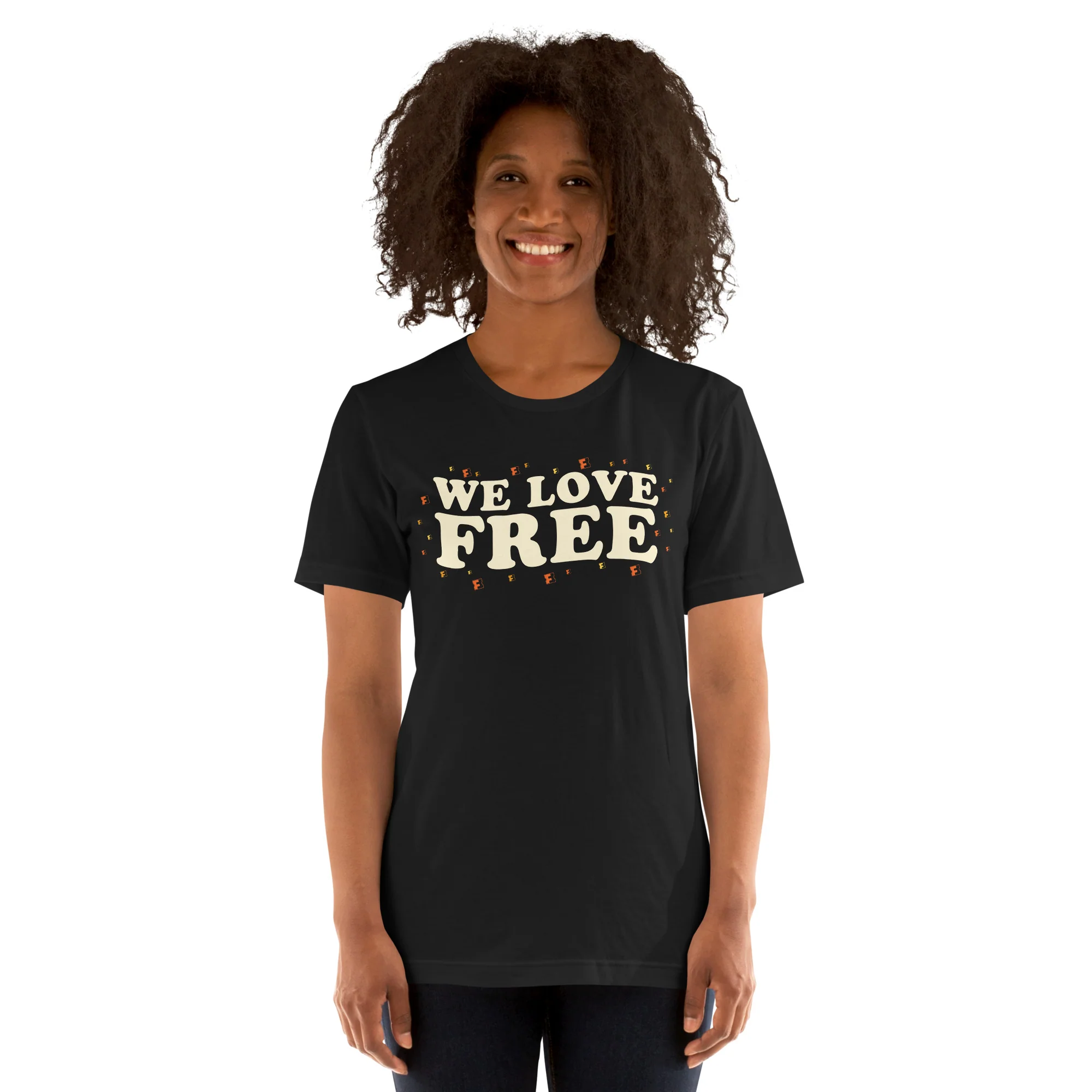 Fandango Adult T-Shirt We Love Free - Image 4