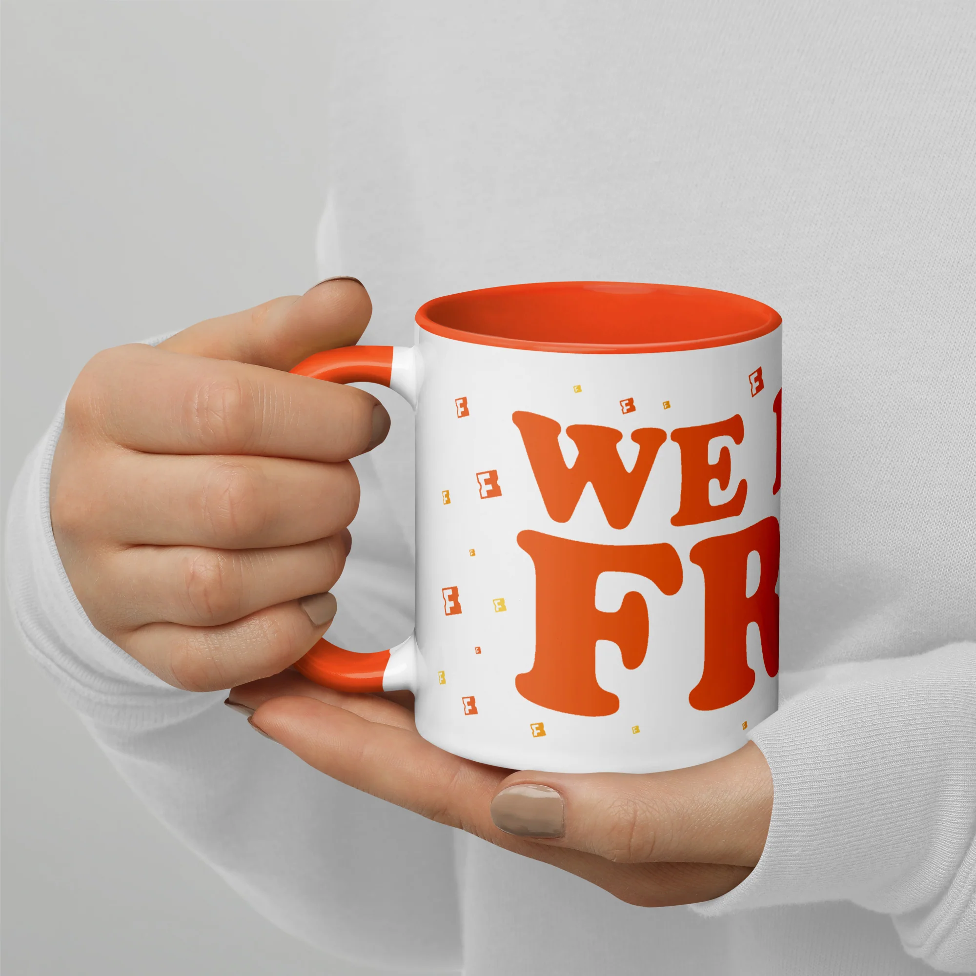 Fandango Two-Tone Mug Whimsical We Love Free - Image 4