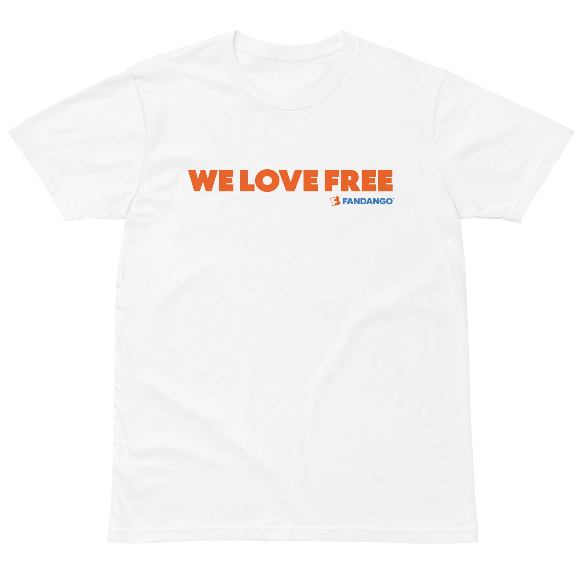 Fandango Unisex T-Shirt Simple We Love Free - Image 5