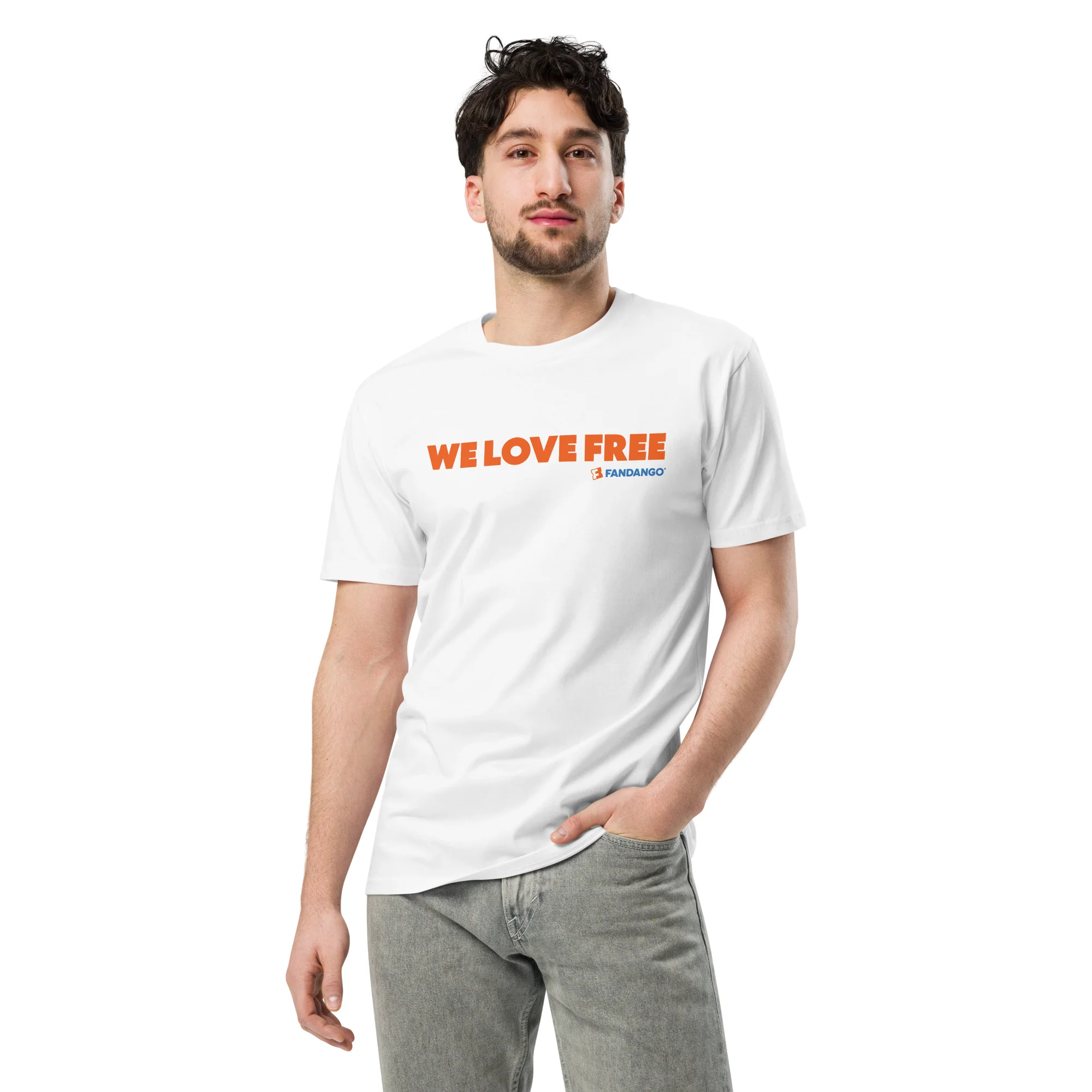 Fandango Unisex T-Shirt Simple We Love Free - Image 7