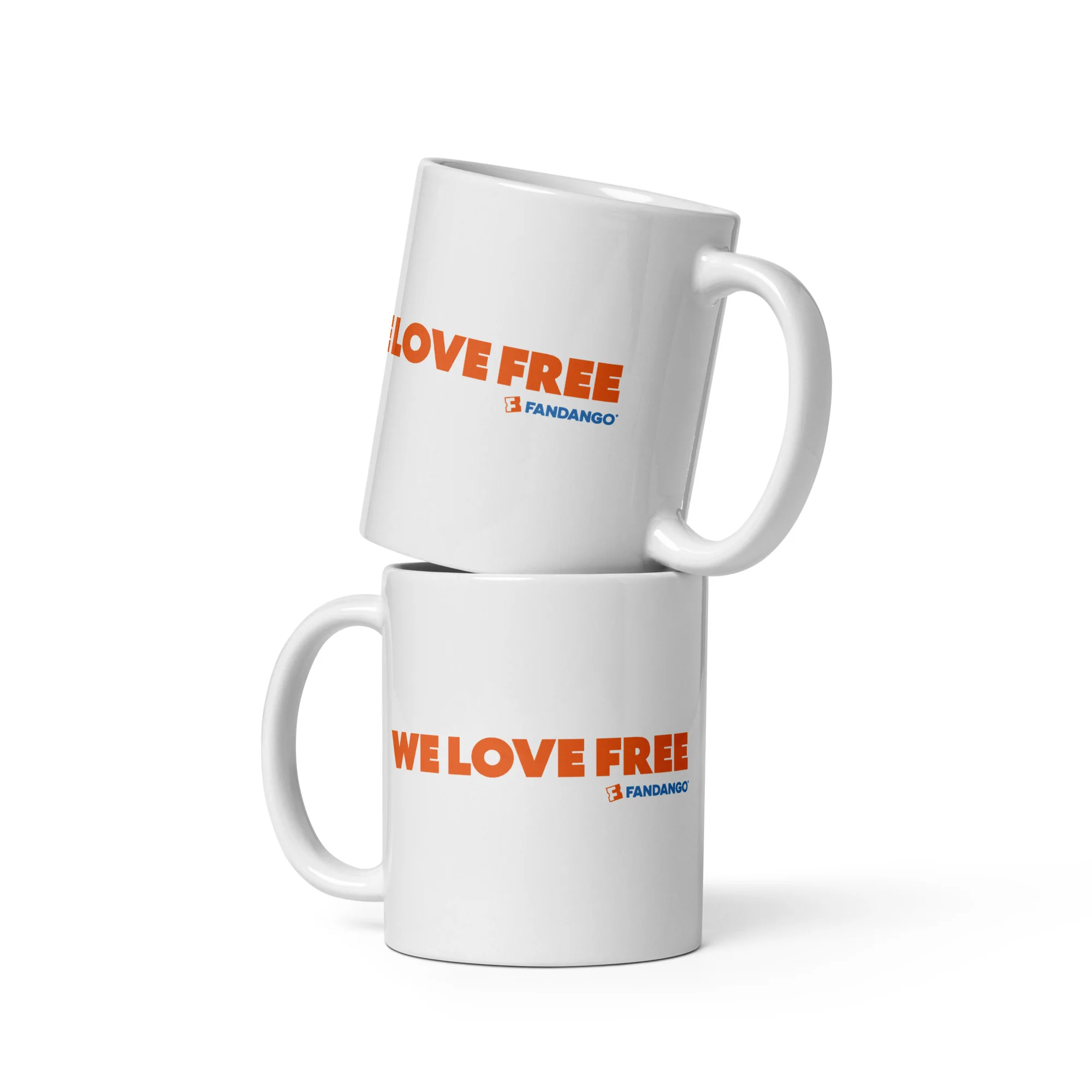 Fandango White Mug We Love Free - Image 3