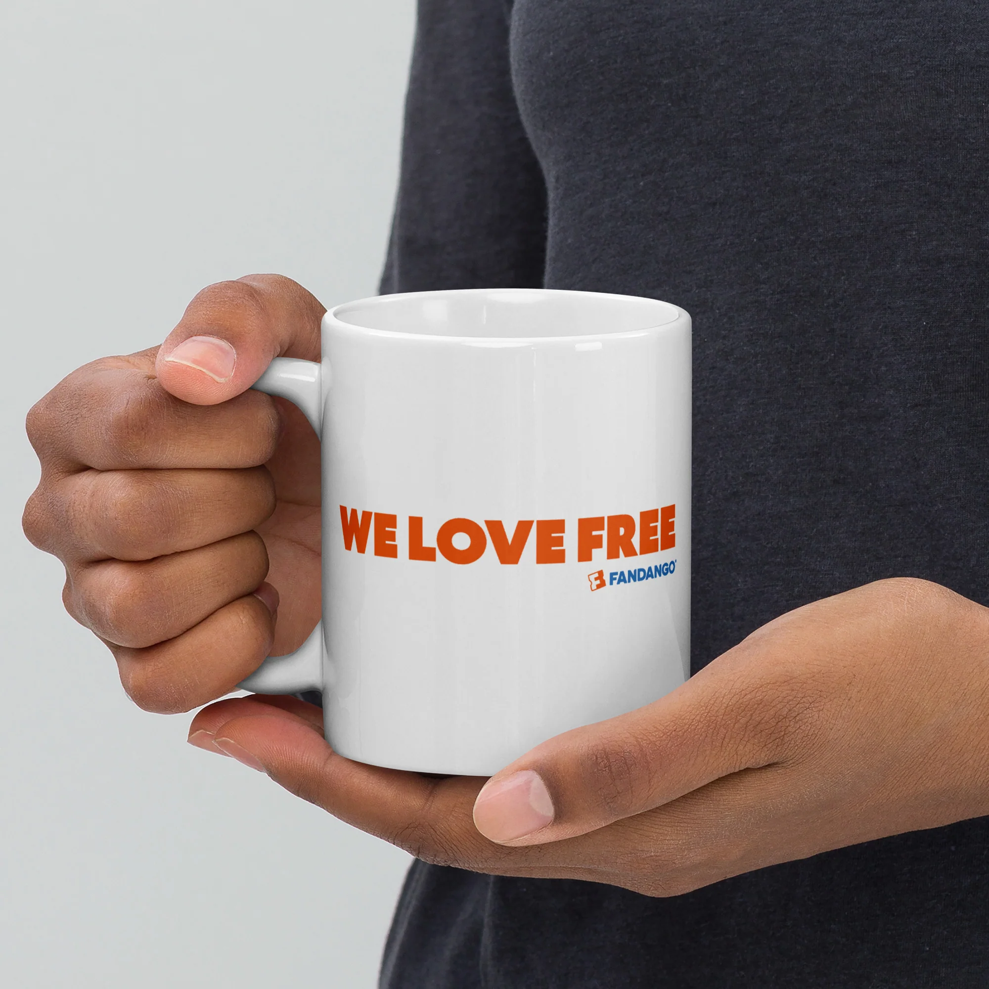 Fandango White Mug We Love Free - Image 4