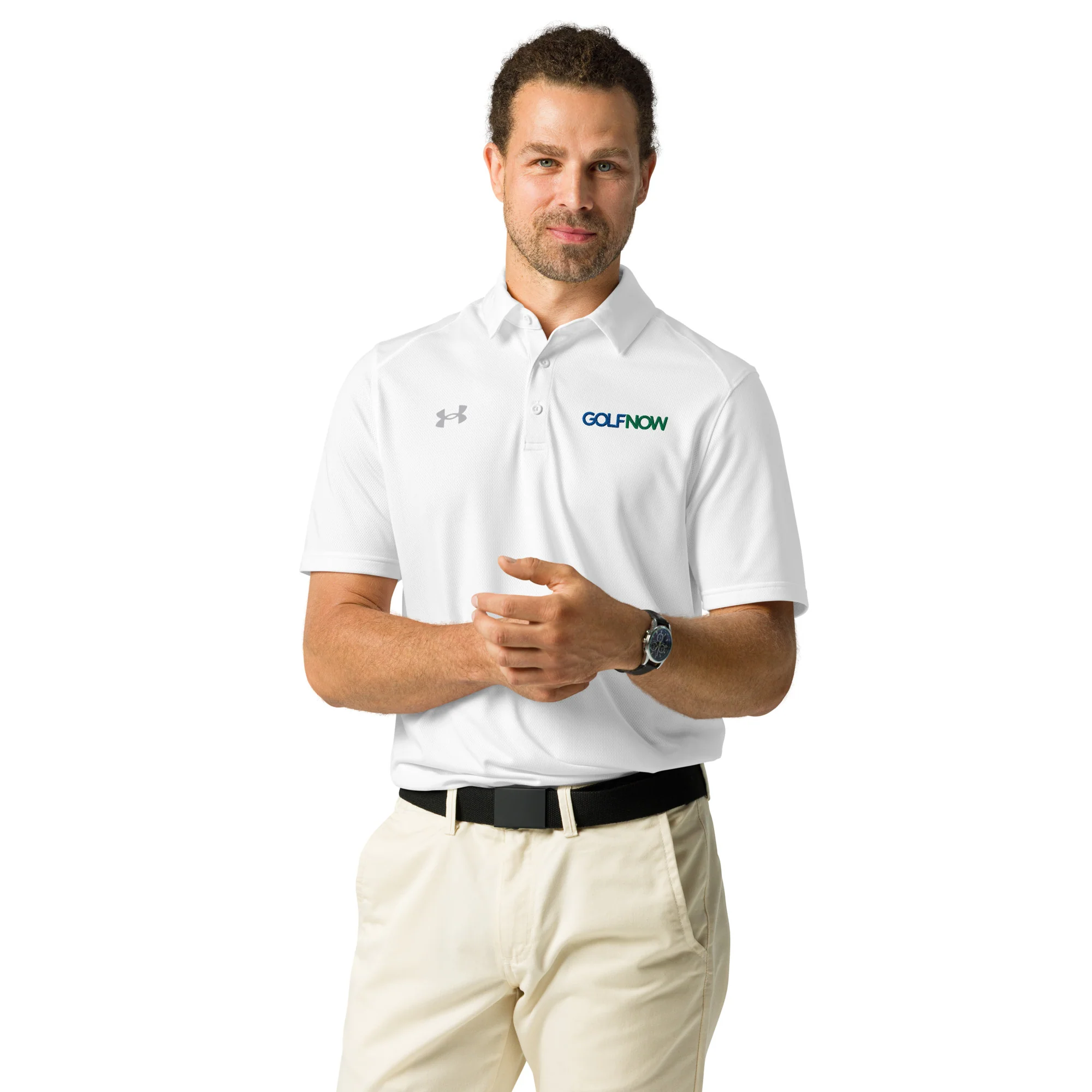 GolfNow Under Armour® Men's Polo - Image 2