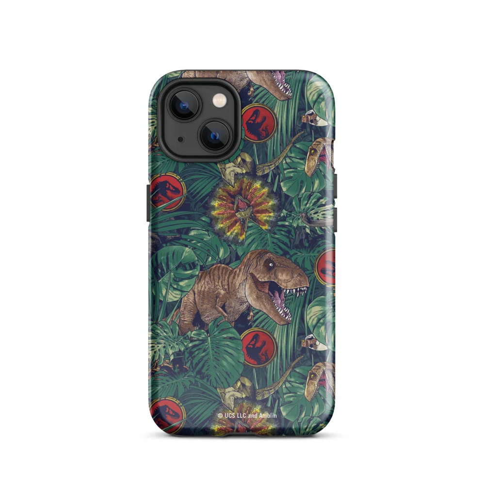 Jurassic Park Jungle iPhone Tough Case - Image 18