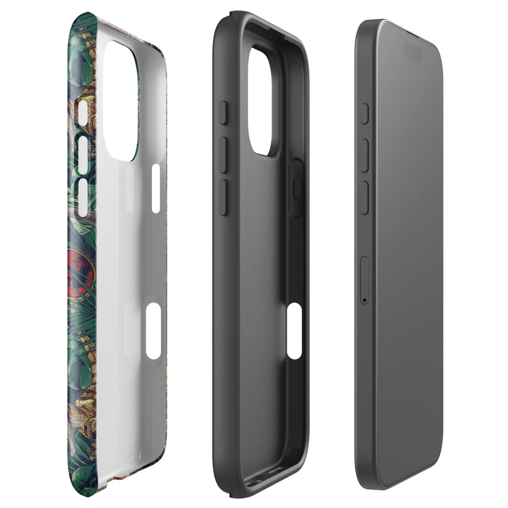 Jurassic Park Jungle iPhone Tough Case - Image 3