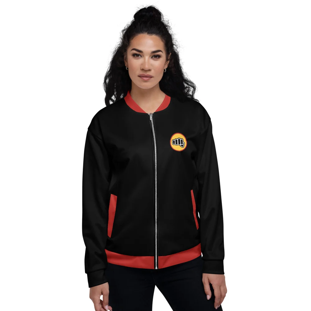 Karate Kid Sweep The Leg! Bomber Jacket - Image 5