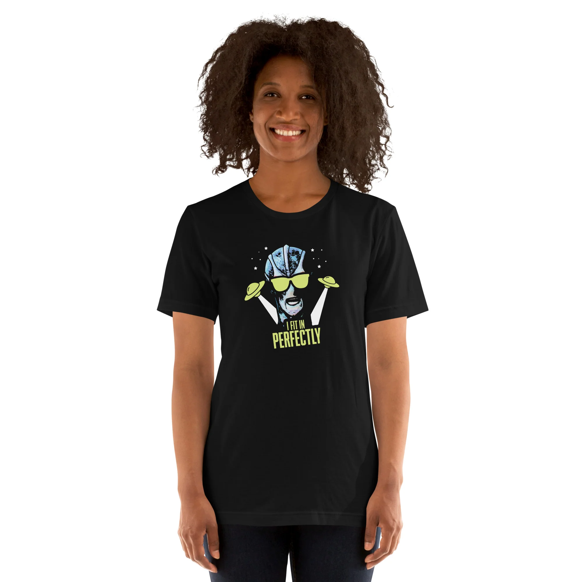 Resident Alien I Fit In Perfectly T-Shirt - Image 8