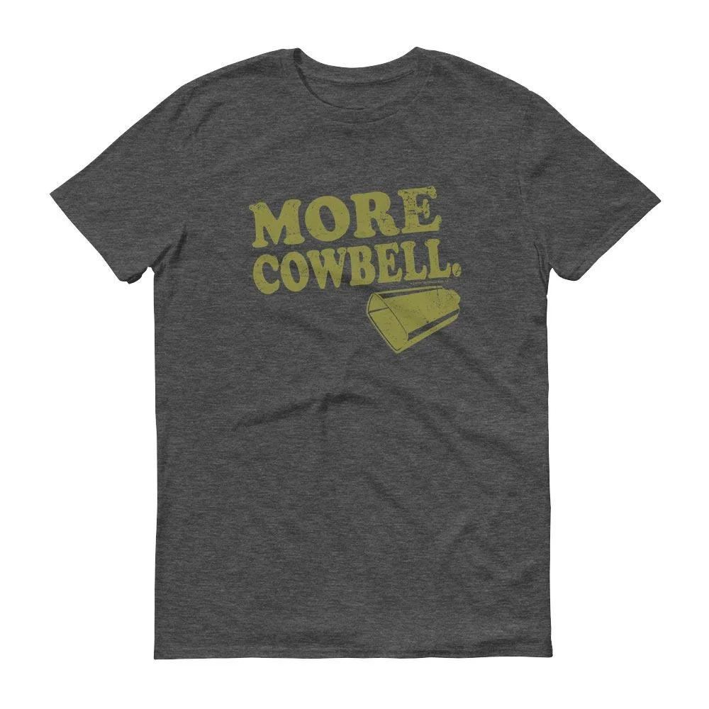 Saturday Night Live More Cowbell Adult Short Sleeve T-Shirt - Image 3