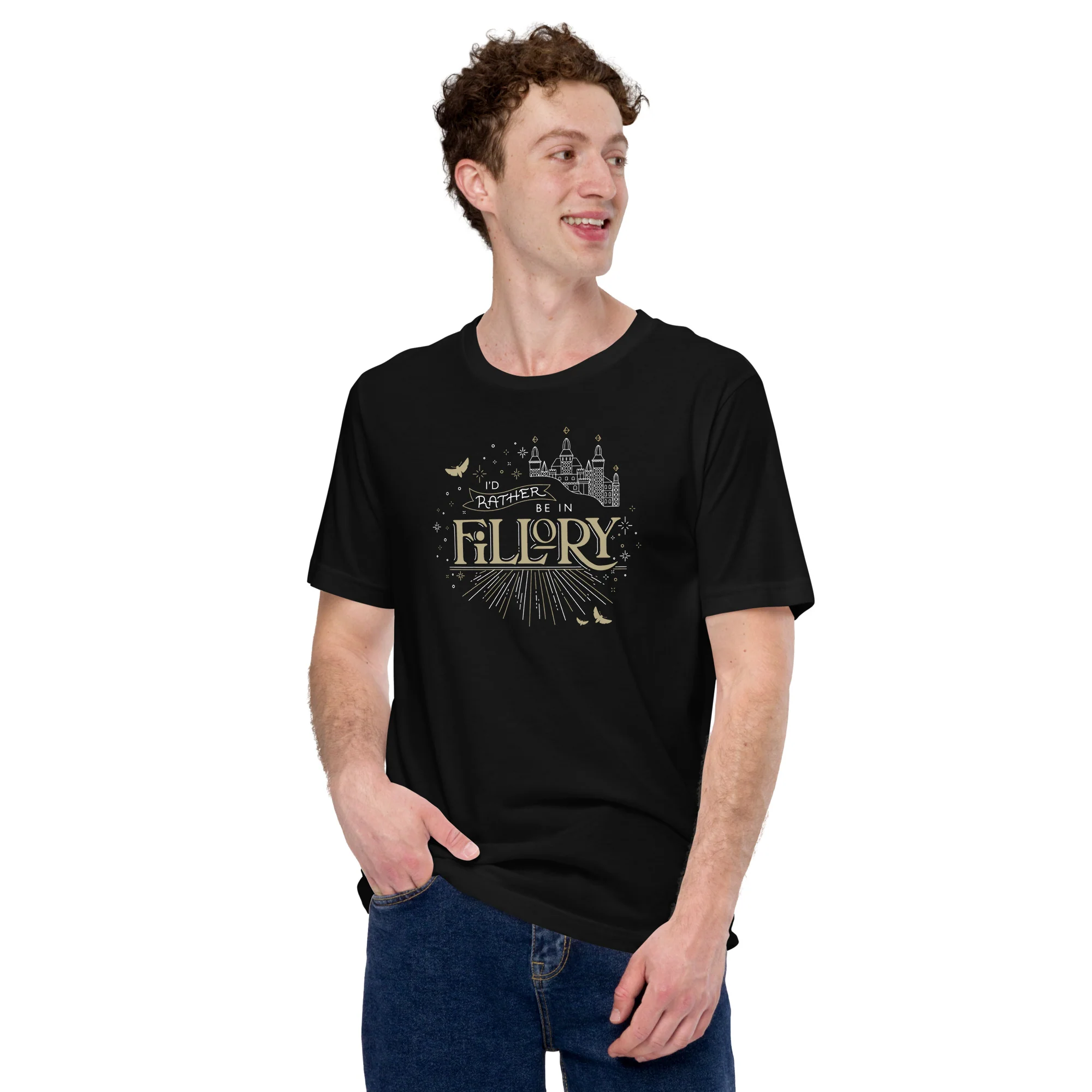 The Magicians I'd Rather be in Fillory Men's Short Sleeve T-Shirt - Image 3
