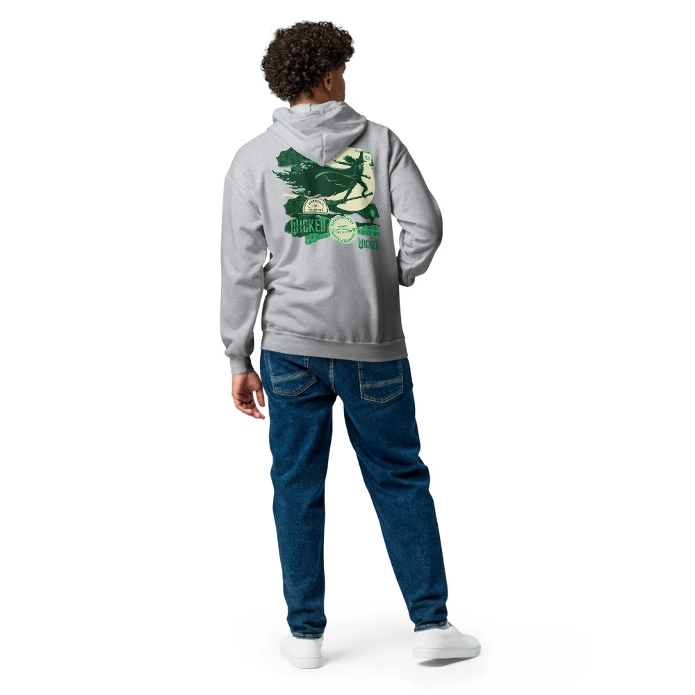 Wicked: For Good Zip Up Hoodie Wicked Witch - Image 3