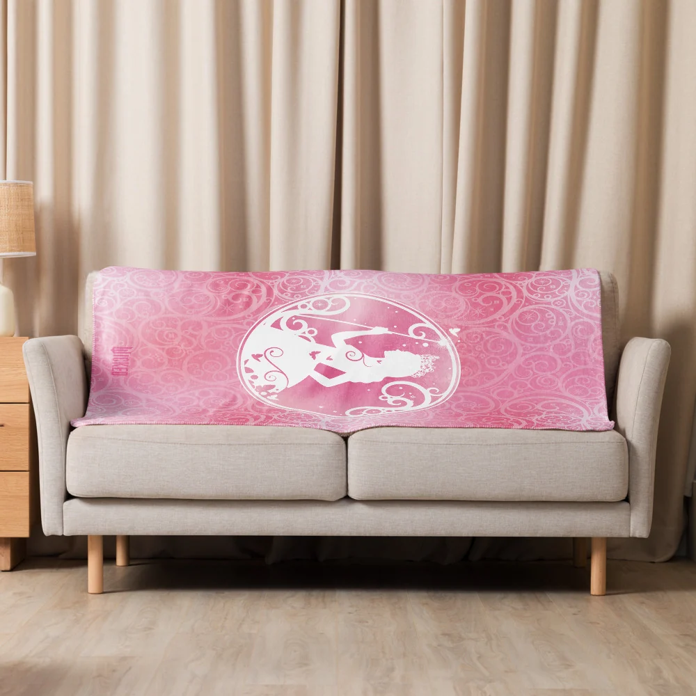Wicked Glinda Bubble Sherpa Blanket - Image 3